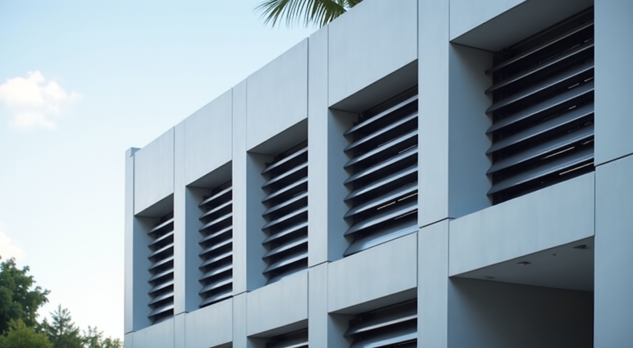 Aluminium Box Louvres