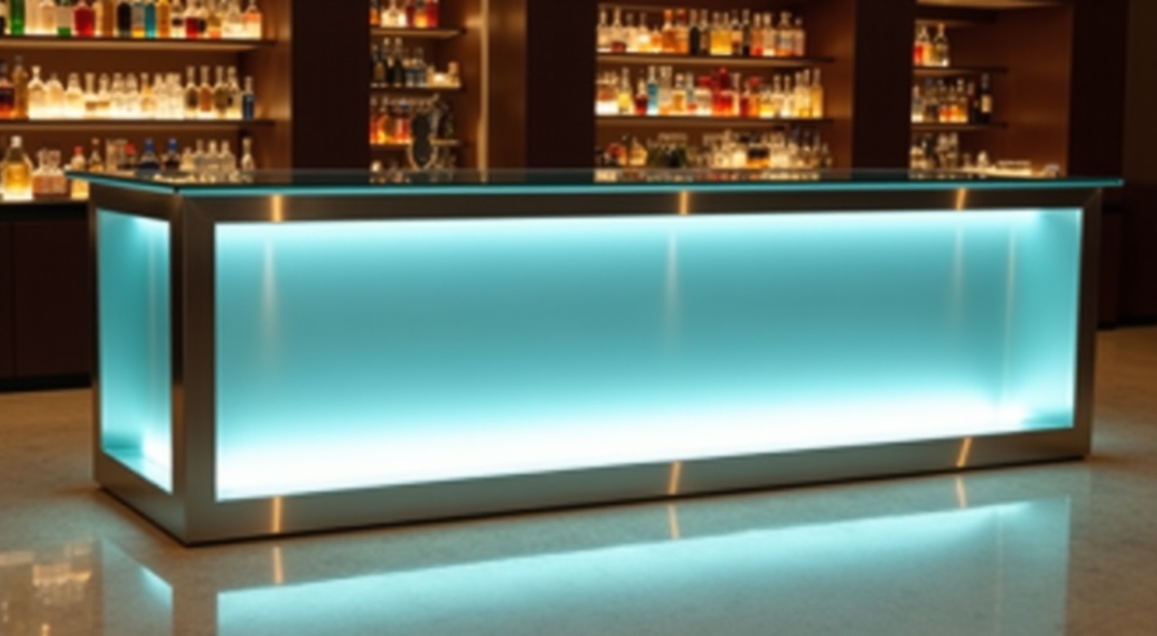 Glass Bar Counters