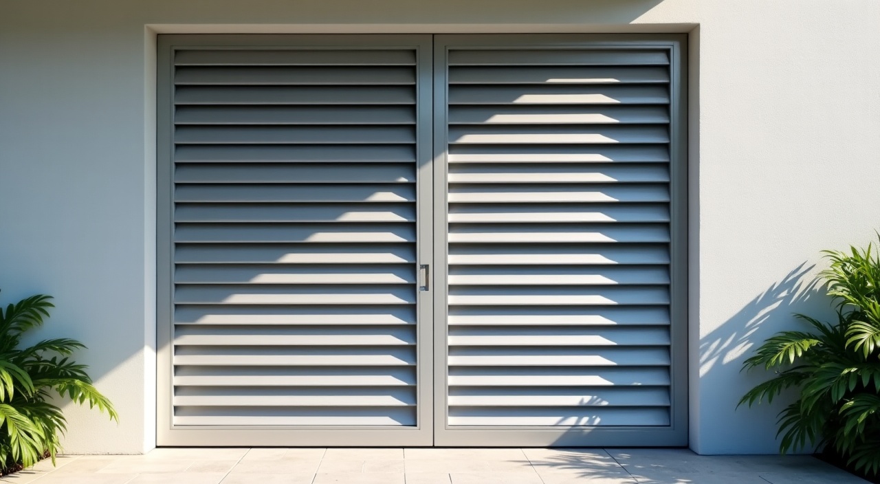 Aluminium Louvre Doors