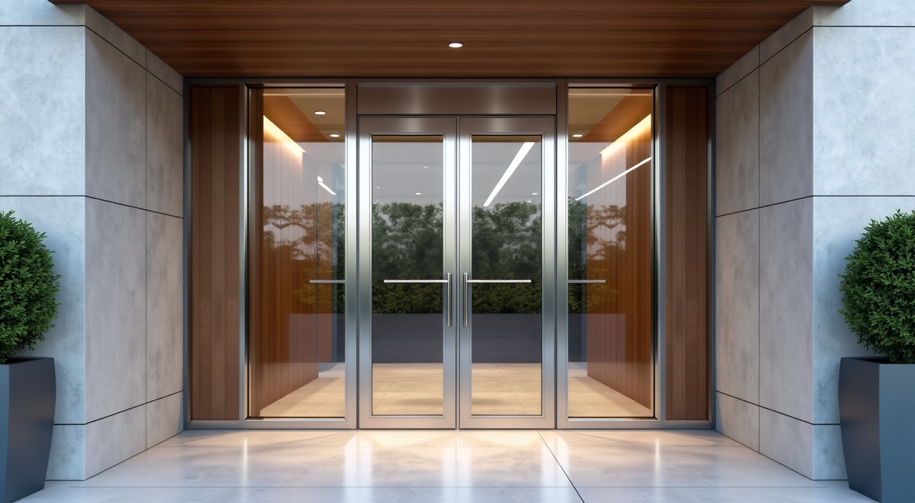 Aluminium Swing Doors